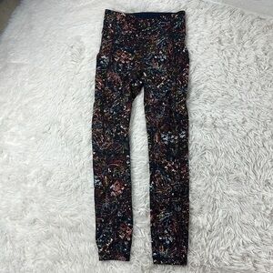 Lululemon Invigorate High-Rise Tight 25" Foliage Overlay Multi